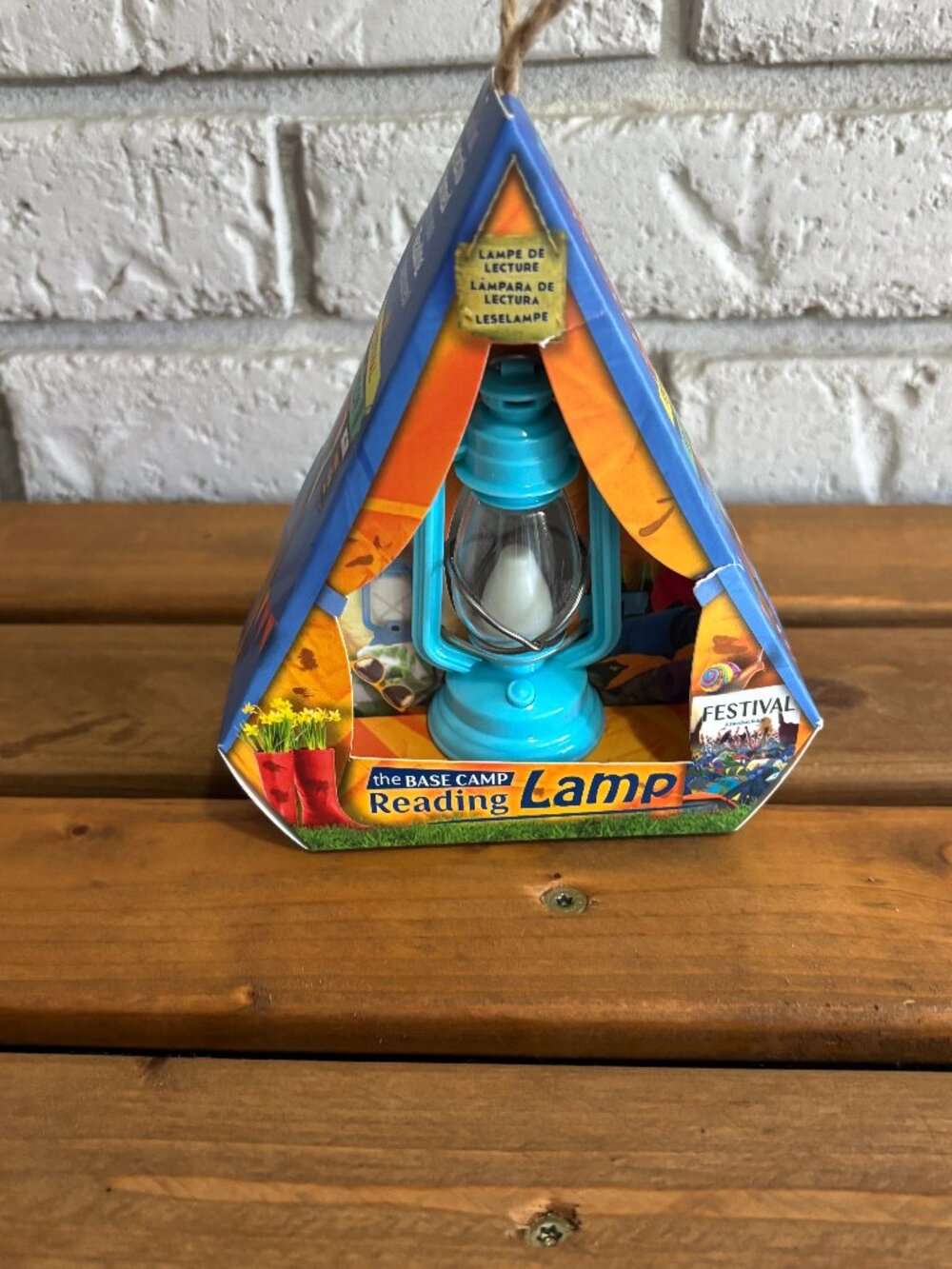 That Company Called IF Base Camp Reading Lamp Festival Blue Mini Lantern 3